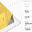 Print settings Profile Standard Quality P Search settings Infill Speed Travel Speed Initial Layer Speed = Travel Enable Retraction Retraction Distance Retraction Speed Hop When Retracted 8 cooling Enable Print Cooling Fan Speed Initial Fan Speed ‘Support Generate Support 4 Build Plate Adhesion Build Plate Adhesion Type 2 33° Dual Extrusion ¥K special Modes Spiralize Outer Contour AX experimental Use Adaptive Layers 500 1500 200 49 250 100.0 00 None Price Placard