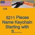 headerS.jpg US NAMES KEYCHAINS STARTING WITH S
