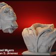 4.jpg Michael Myers Bust, Halloween Movie Character Sculpture