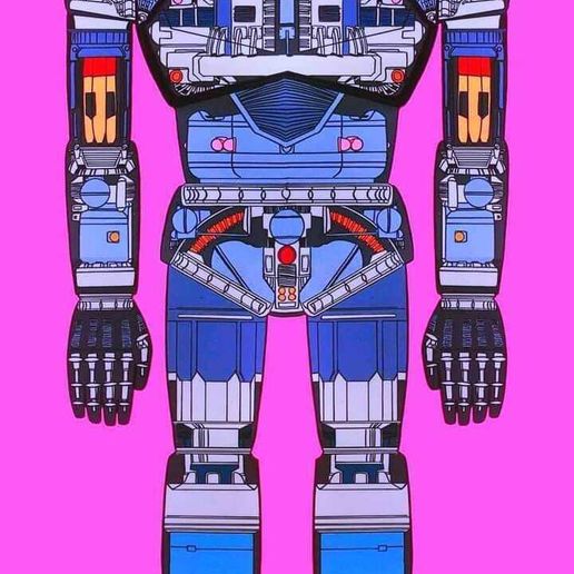 Mazinger X mechanism 3D model