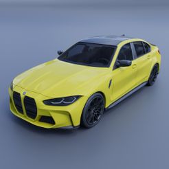 A.jpg Fichier 3D BMW M3 G80・Design imprimable en 3D à télécharger
