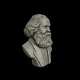 13.jpg Karl Marx 3D printable sculpture 3D print model