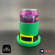 Pic-35.png KNITTED LEPRECHAUN'S HAT CAN COOLER / PLANTER ST PATRICK'S DAY