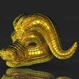 default.146.jpg Игровая маска кальмара - Vip Buffalo Mask Cosplay 3D print model