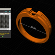 PREVIEW-01B.png COUPLE RINGS 3D print model 01