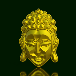 WDBI-Buda-Rostro.png Sculpture du visage de Bouddha