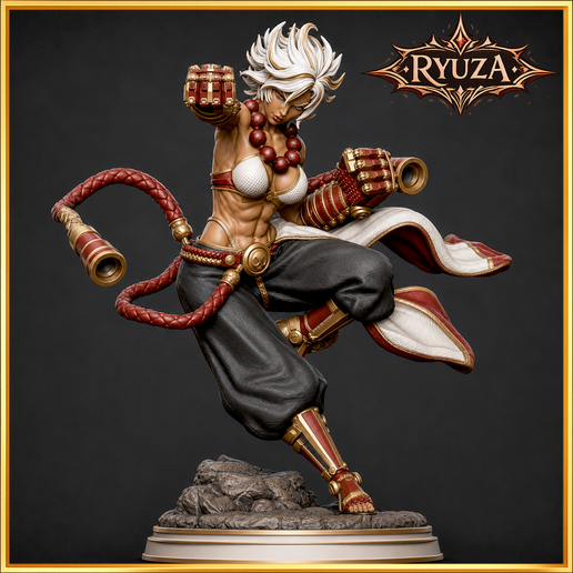 Ryuza - 3D Model - 180mm