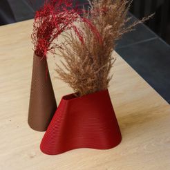 IMG_8093-sq.jpg 3D file Volcano vase・3D printable model to download