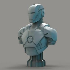 ironman-3d-model-max-obj-fbx-ma-mb-stl-ztl.jpg STL-Datei Ironman Bust kostenlos・3D-druckbares Objekt zum herunterladen