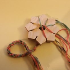 muster.jpg Free 3D file Knüpfstern / Braiding Star・3D printer model to download