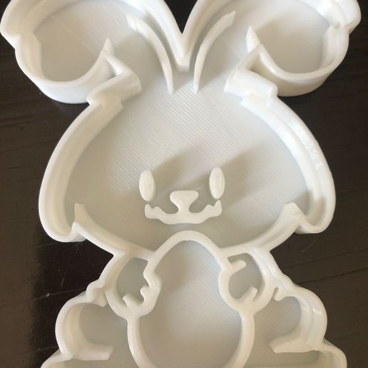Rabbit dough cutter 3D model