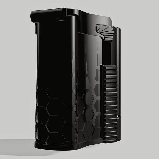 🚬 Cigarette Box with Dispenser & Lighter Compartment