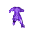 scout_04_no_head.stl Half Orc Scout( Swordman)