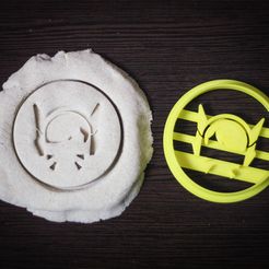 IMG_8204.jpg STL file Overwatch - D.Va logo cookie cutter・3D printable design to download