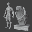 Captura-de-tela-2026-01-05-222518.png Gargoyle Base STL – 1/12 Scale Display Stand | 3D Print File