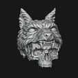 19.jpg Skull wolf scalp