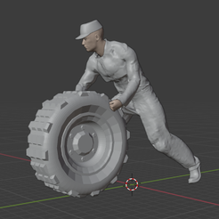 Mecanico4.png Fichier STL Mécanicien 4 : roulage des pneus de tracteur・Design à télécharger et à imprimer en 3D