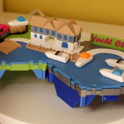 DSC00415.jpg Archivo STL Ciudades pequeñas - Club náutico・Modelo para descargar y imprimir en 3D