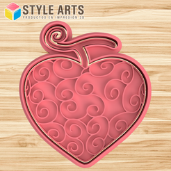 OPE-OPE.png STL file Ope Ope no mi cookie cutter - Devil Fruit One Piece・3D printable design to download