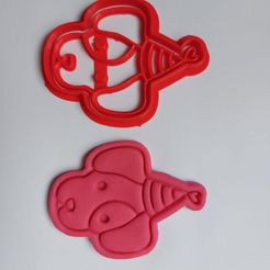 Perrioto-Bonete.jpeg Fichier STL Chien d'anniversaire・Objet pour imprimante 3D à télécharger