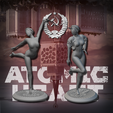 Kopia8.png ATOMIC HEART Ballerina Twins + Armed Pose + Atomic Logo Base