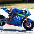 _MG_1523.jpg Free STL file 2016 Suzuki GSX-RR 1:8 Racing RC MotoGP Version 2・3D printable model to download