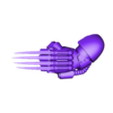 Claw_Closed_1.stl Опорный коготь молнии Ver1