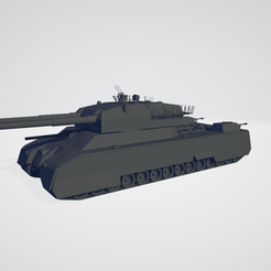 63.png Free STL file Landkreuzer P. 1000 Ratte・Template to download and 3D print