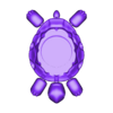 Tortoise Base.stl Fidget Tortoise with Open shell