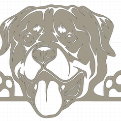 Schermata 2020-08-23 alle 22.14.52.png Файл STL Rottweiler・3D модель для печати скачать