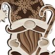 Christmas-Gnomes-laser-cut-files-lasercutano-5.jpg Christmas Gnomes - Laser Cut File