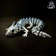 IMG_24192.jpg Skeleton Dragon - Articulated - Print in Place - No Supports - Flexi - Multicolor