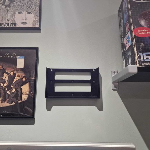 💻 Sinclair ZX Spectrum 48k Wall mount・Free STL File for 3D