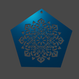 mandala.png STL file Heptagonal Mandala・3D printable model to download