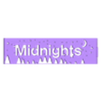 midnight.stl Tailor Swift Albums LED BOX