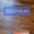 316381906_1103009970379904_1343914786630779449_n.jpg American Flag Key Holder with 3 hooks