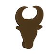 3.jpg Taurus Zodiac Pendant – Bull Head Jewelry – CNC & 3D Print Ready – No Undercuts STL