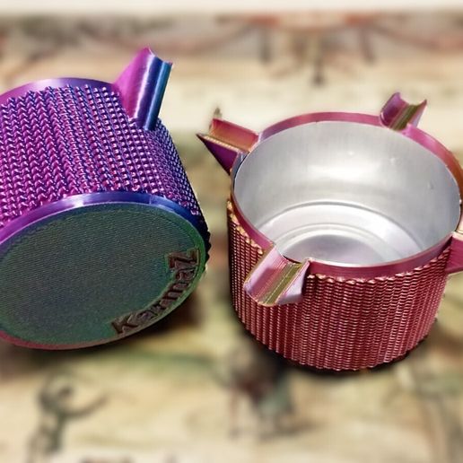 Knitted Ashtray// Knitted Ashtray