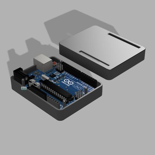 📦 Universal Case Arduino Enclosure - Snap-Fit 3D Printable Project Box ...