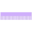 PEIGNE.stl REMOVABLE AQUARIUM OVERFLOW COMB