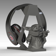 Untitled-Project-7.png Baby Yoda Headphone Stand