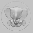 Elephant 3.png Elephant simple relief 3D STL file