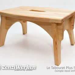 41ea7d680effd6bf6b093516048c3772_display_large.jpg Fichier STL gratuit Le Tabouret Plus Stable (tabouret simple amélioré) cnc・Plan à télécharger et à imprimer en 3D