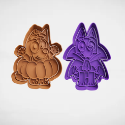 push-diseño.png Archivo 3D Bluey Cartoon x2・Modelo imprimible en 3D para descargar