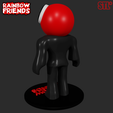 44444.png RED FROM ROBLOX RAINBOW FRIENDS | 3D FAN ART