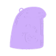 Flork calabaza.stl porte-clés / porte-clés , 20 FLORKS HALLOWEEN
