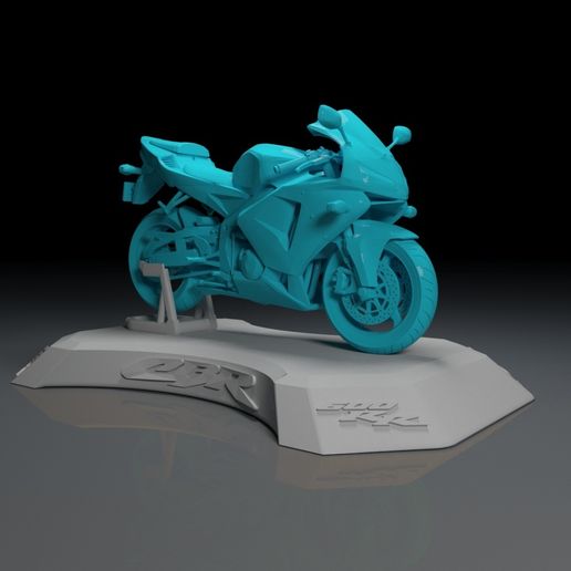 1.jpg Honda CBR 600 RR 2004 3D ПРИНТАБЕЛЬНАЯ МОДЕЛЬ