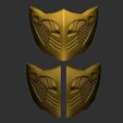 15.JPG Mortal Kombat X - Scorpion's mask For Cosplay