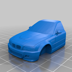 M3_front.png Descargar archivo STL gratis Réplica del BMW M3 E46 • Diseño imprimible en 3D, cttdrn2