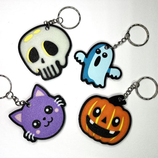 IMG_0540.jpg Porte-clés Halloween 4pcs